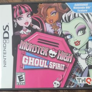 Nintendo DS Monster High Ghoul Spirit Game